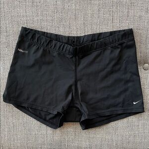 Running, Lifting Nike‎ Women's Dry Fit Black Athletic Shorts. Size medium.